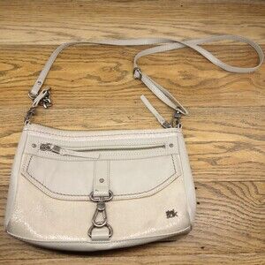 The Sak Tan Leather Crossbody Bag 11"x 8" Purse